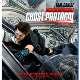 Mission: Impossible - Ghost Protocol (2011) HDX FANDANGO / APPLE TV CODE REDEEMS AT www.paramountdigitalcopy.com/redeem