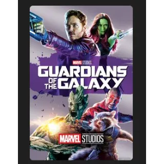 Guardians of the Galaxy (2014) HD MOVIES ANYWHERE CODE