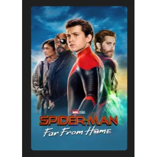 Spider-Man: Far from Home (2019) HD MOVIES ANYWHERE CODE