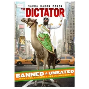 The Dictator (2012) Banned and Unrated HD APPLE TV / FANDANGO CODE REDEEM AT www.paramountdigitalcopy.com/redeem