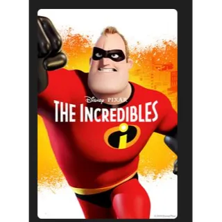 DISNEY PIXAR The Incredibles (2004) HD MOVIES ANYWHERE CODE