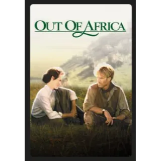 Out of Africa (1985) 4K UHD MOVIES ANYWHERE CODE