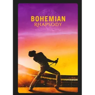 Bohemian Rhapsody (2018) HD MOVIES ANYWHERE CODE