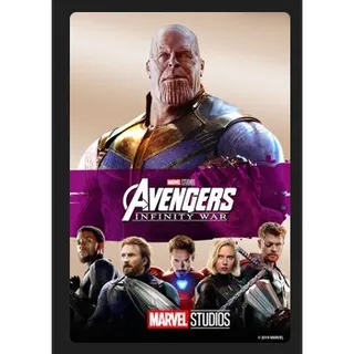 Avengers: Infinity War (2018) 4K UHD MOVIES ANYWHERE CODE
