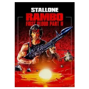 Rambo: First Blood Part II (1985) 4K UHD APPLE TV / FANDANGO / GOOGLE PLAY CODE REDEEMS AT movieredeem.com/redeem