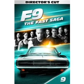 F9: The Fast Saga (2021) DIRECTORS CUT & THEATRICAL CUT HD MOVIES ANYWHERE CODE