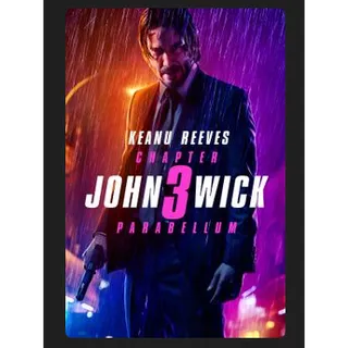 John Wick: Chapter 3 - Parabellum (2019) 4K UHD MOVIES ANYWHERE CODE