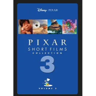 Pixar Short Films Collection: Volume 3 (2012-2018) HD MOVIES ANYWHERE CODE