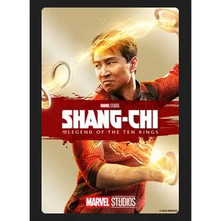 MARVEL Shang-Chi and the Legend of the Ten Rings (2021) HD MOVIES ANYWHERE CODE