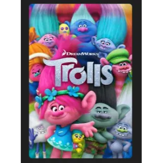 DreamWorks Trolls (2016) HD MOVIES ANYWHERE CODE