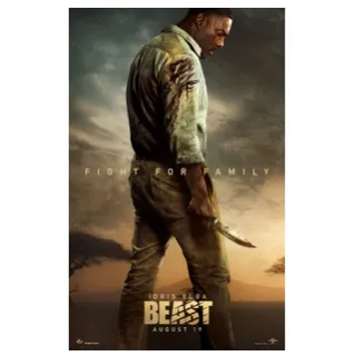 Beast (2022) HD MOVIES ANYWHERE CODE