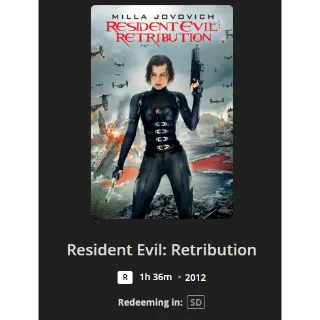 Resident Evil: Retribution (2012) SD