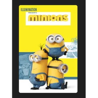 ILLUMINATION Minions (2015) HD MOVIES ANYWHERE CODE