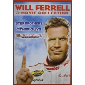 Will Ferrell 3-Movie Collection: The Other Guys / Step Brothers / Talladega Nights (2006-2010) SD MOVIES ANYWHERE CODE