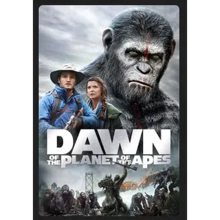 Dawn of the Planet of the Apes (2014) HD MOVIES ANYWHERE CODE