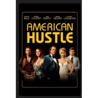 American Hustle (2013) HD MOVIES ANYWHERE CODE