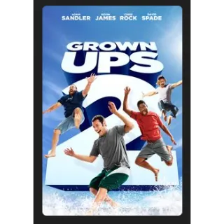 Grown Ups 2 (2013) SD MOVIES ANYWHERE CODE