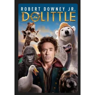 Dolittle (2020) HD MOVIES ANYWHERE CODE