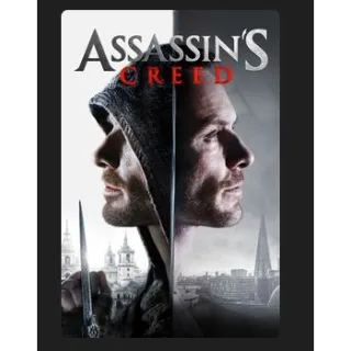 Assassin's Creed (2016) HD MOVIES ANYWHERE CODE