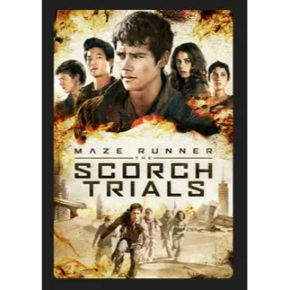 Maze Runner: The Scorch Trials (2015) HD MOVIES ANYWHERE CODE
