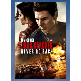 Jack Reacher: Never Go Back (2016) HD APPLE TV / FANDANGO CODE