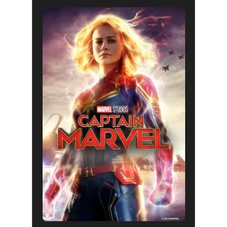 MARVEL Captain Marvel (2019) HD MOVIES ANYWHERE CODE