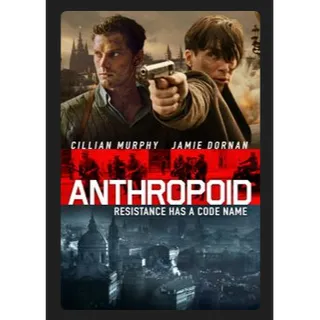 Anthropoid (2016) HD MOVIES ANYWHERE CODE