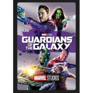 Guardians of the Galaxy (2014) HD MOVIES ANYWHERE CODE
