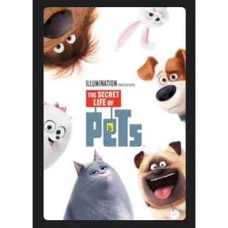 The Secret Life of Pets (2016) HD MOVIES ANYWHERE CODE