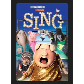 Sing (2016) HD MOVIES ANYWHERE CODE