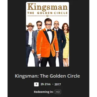 KINGSMAN THE GOLDEN CIRCLE