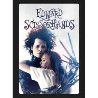 Edward Scissorhands (1990) HD MOVIES ANYWHERE CODE