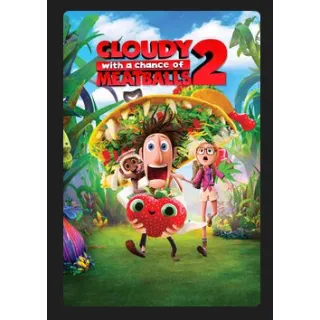 Cloudy with a Chance of Meatballs 2 (2013) HD MOVIES ANYWHERE CODE