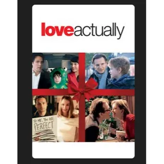 Love Actually (2003) SD MOVIES ANYWHERE CODE