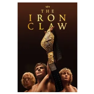 A24 The Iron Claw (2023) HD FANDANGO CODE REDEEMS AT MOVIEREDEEM.COM/REDEEM