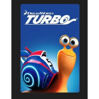 DREAMWORKS Turbo (2013) HD MOVIES ANYWHERE CODE