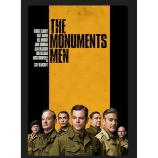 The Monuments Men (2014) SD MOVIES ANYWHERE CODE