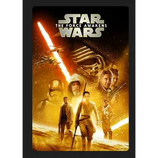 Star Wars: The Force Awakens (2015) HD MOVIES ANYWHERE CODE