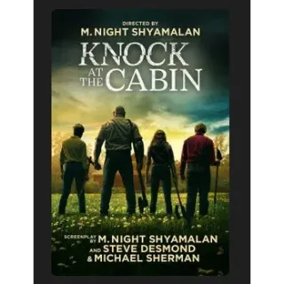 Knock at the Cabin (2023) HD MOVIES ANYWHERE CODE