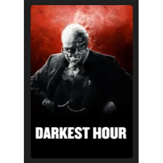 Darkest Hour (2017) HD MOVIES ANYWHERE CODE