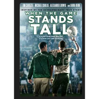 When the Game Stands Tall (2014) SD MOVIES ANYWHERE CODE