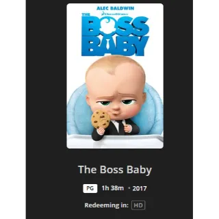 THE BOSS BABY