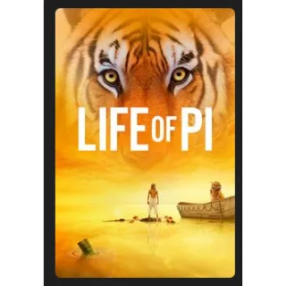 Life of Pi (2012) HD MOVIES ANYWHERE CODE
