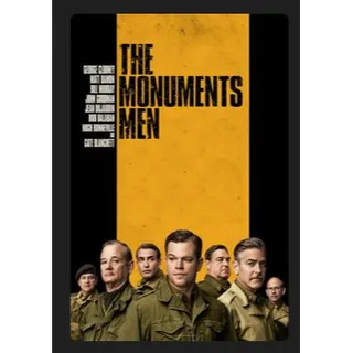 The Monuments Men (2014) SD MOVIES ANYWHERE CODE