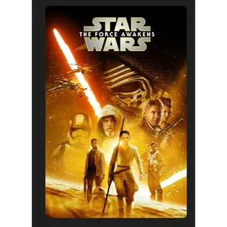 Star Wars: The Force Awakens (2015) HD MOVIES ANYWHERE CODE