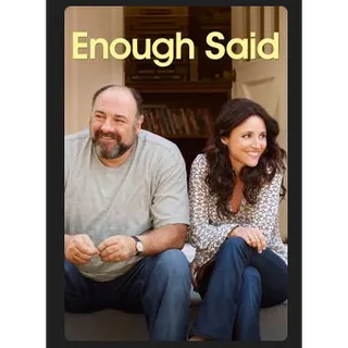 Enough Said (2013) HD MOVIES ANYWHERE CODE