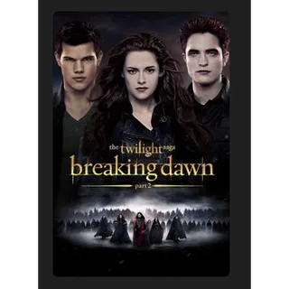 The Twilight Saga: Breaking Dawn - Part 2 (2012) HD MOVIES ANYWHERE CODE
