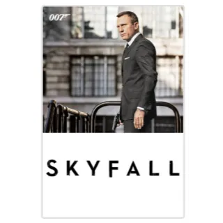 Skyfall (2012) HD FANDANGO / GOOGLE PLAY CODE