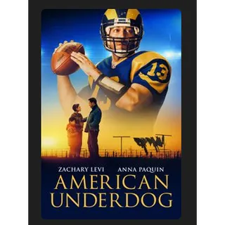 American Underdog (2021) HD MOVIES ANYWHERE CODE
