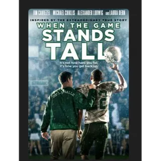 When the Game Stands Tall (2014) SD MOVIES ANYWHERE CODE